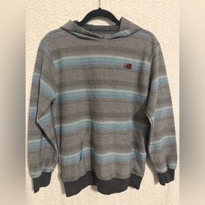 O'Neill Men's Gray and Blue Hoodie. Size XL. Look stylish in this hoodie 🔥😃